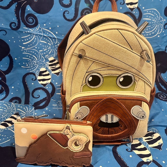 Loungefly Star Wars backpack and wallet - Picture 1 of 4